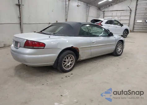 2004 Chrysler Sebring Lxi z USA, uszkodzony, nr VIN 1C3EL55R54N107236